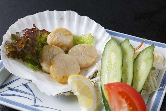 帆立バター焼き